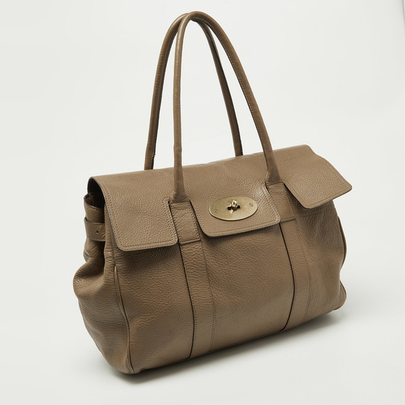 MULBERRY Beige Leather Bayswater Satchel - Picture 3 of 8